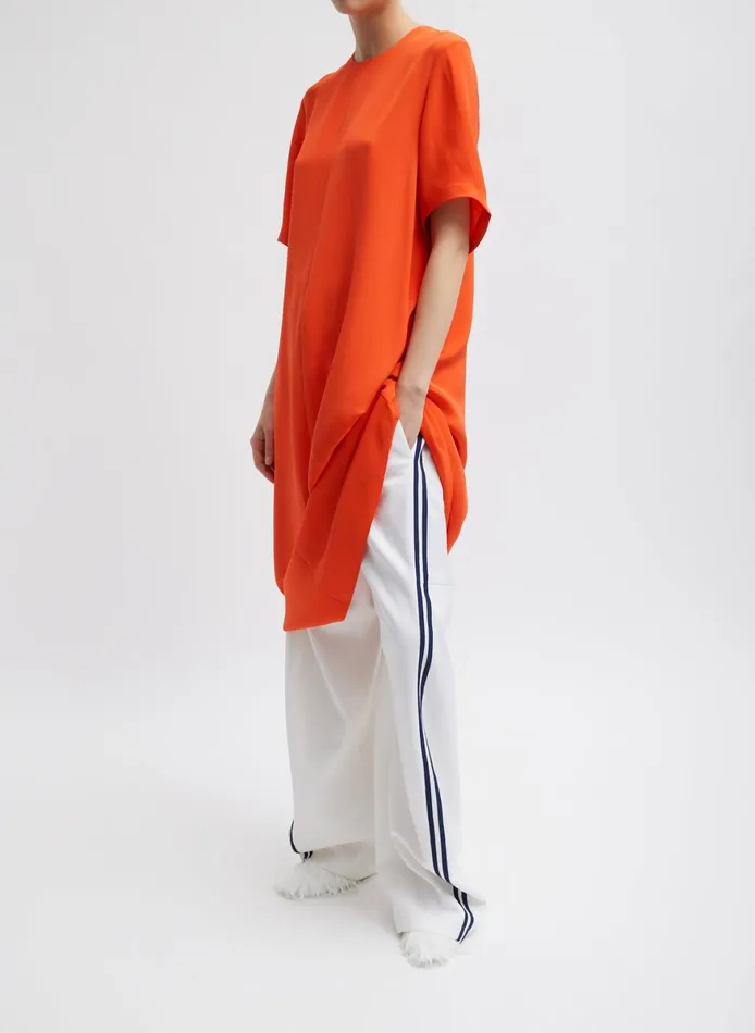 Dresses Women Tibi 4Ply Silk TShirt Dress