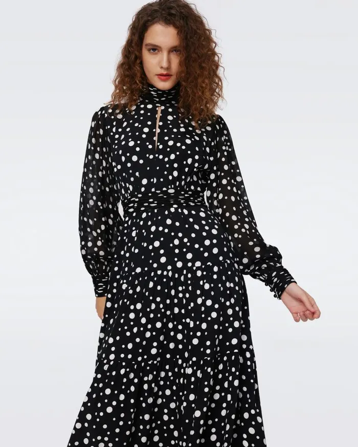 DVF Dresses Women Sai Dress Spot Light
