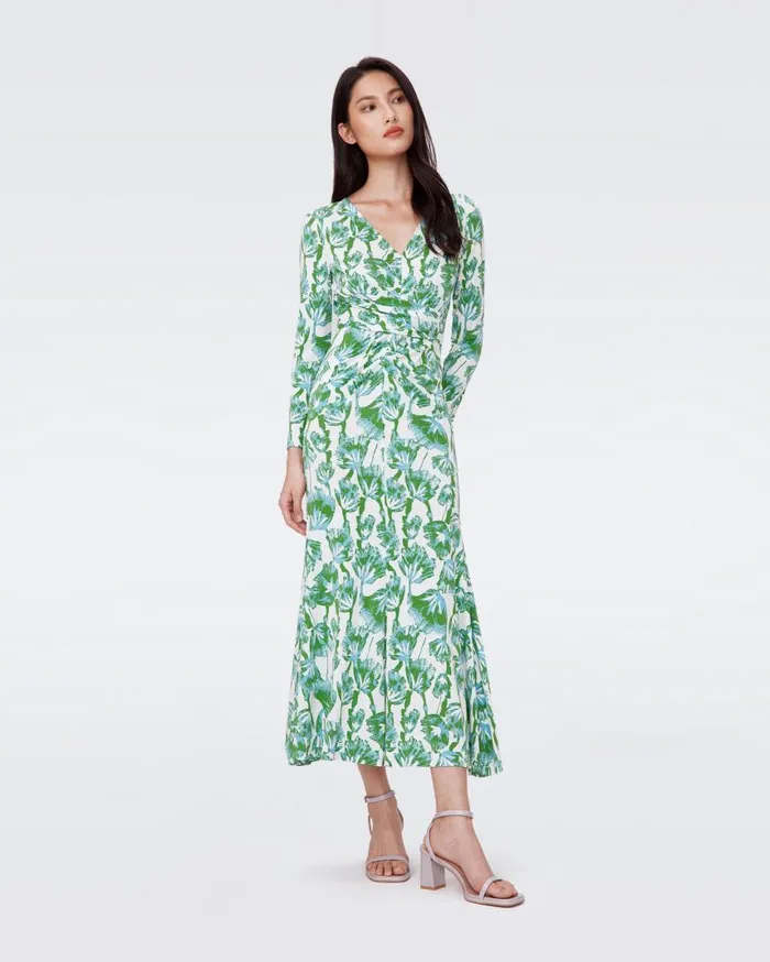 DVF Dresses Women Timmy Dress Sea Trees
