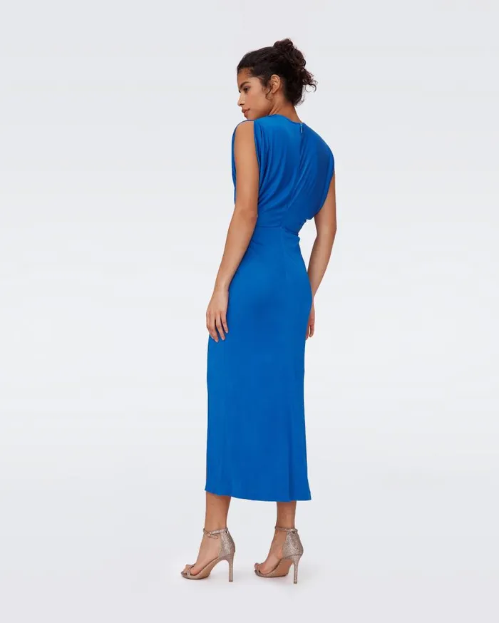 DVF Dresses Women Williams Dress Sapphire Blue