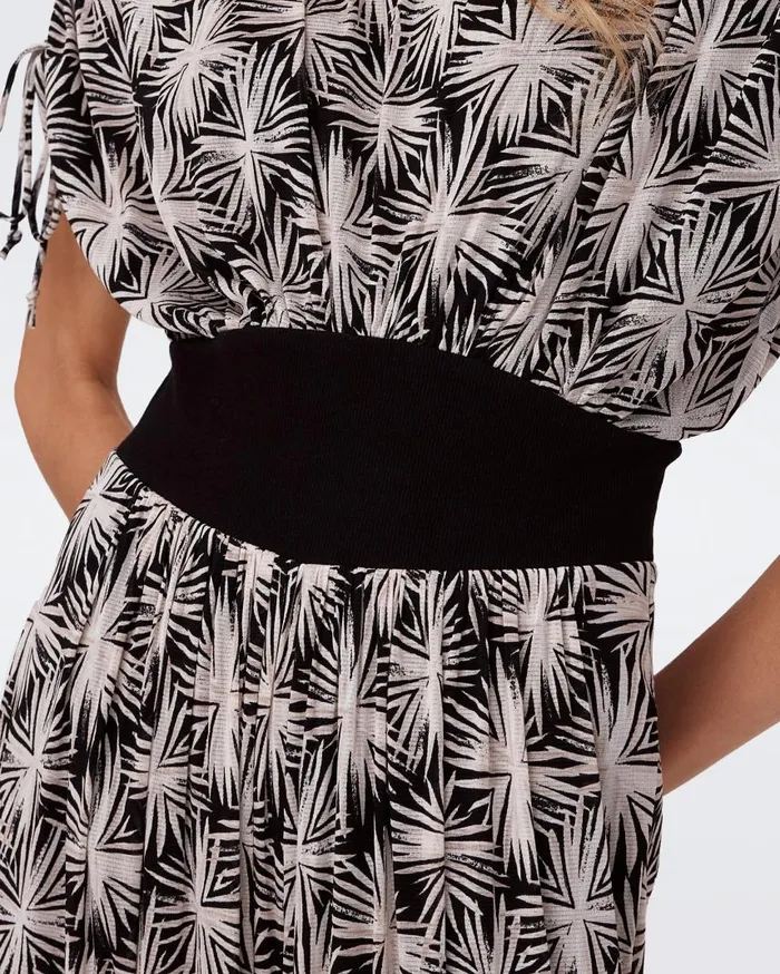 DVF Jumpsuits and Rompers Women Andra Mesh Jumpsuit Tiny Sea Holly Black