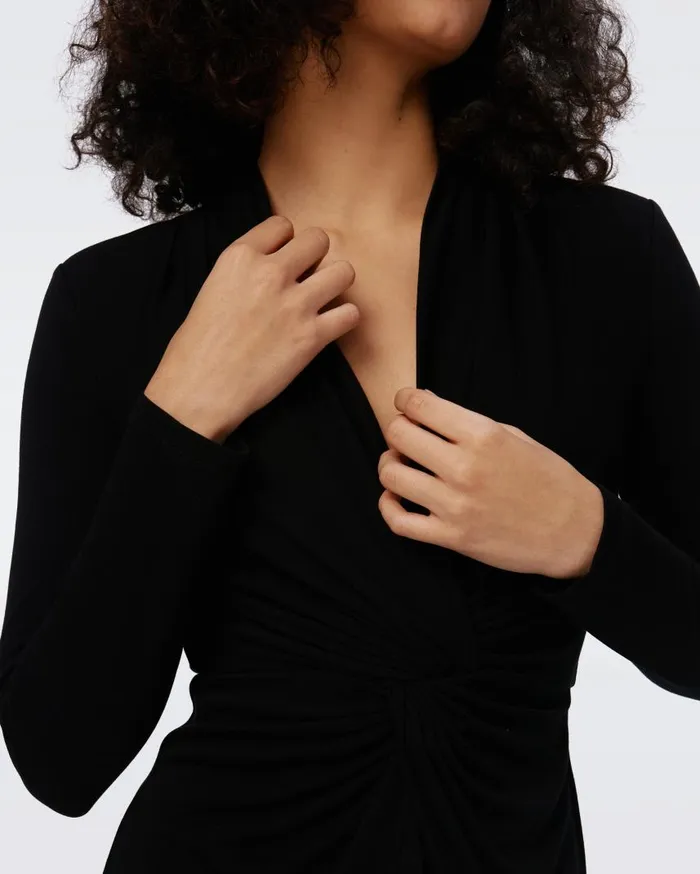 DVF Tops Women Clarissa Top Black