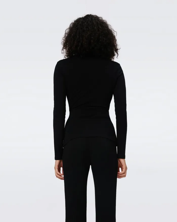 DVF Tops Women Clarissa Top Black