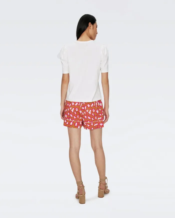 DVF Tops Women Franco Cotton Top Ivory