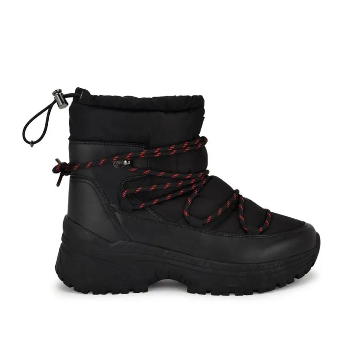 Dyme Lug Sole Casual Booties Black Women Nine West Boots and Booties