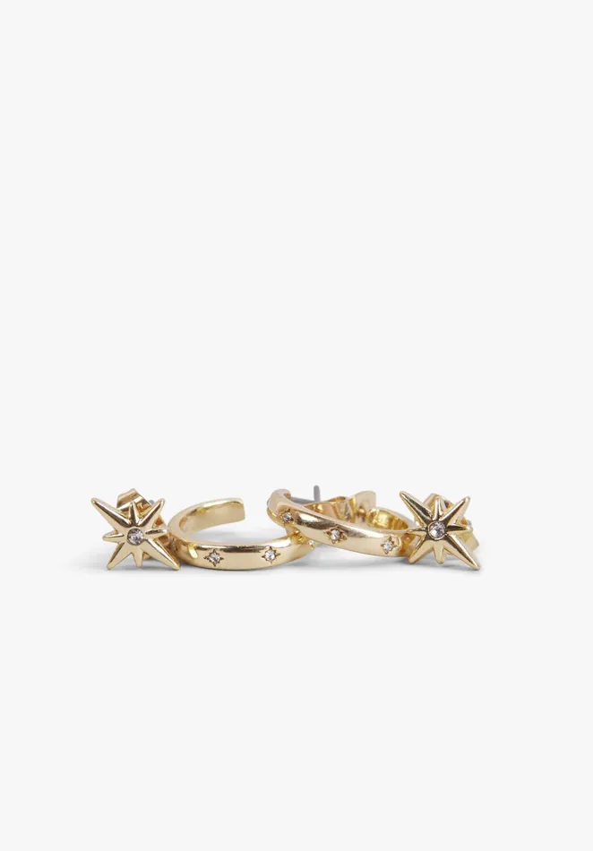 Earrings Women Hush Claire Earrings Set Gold