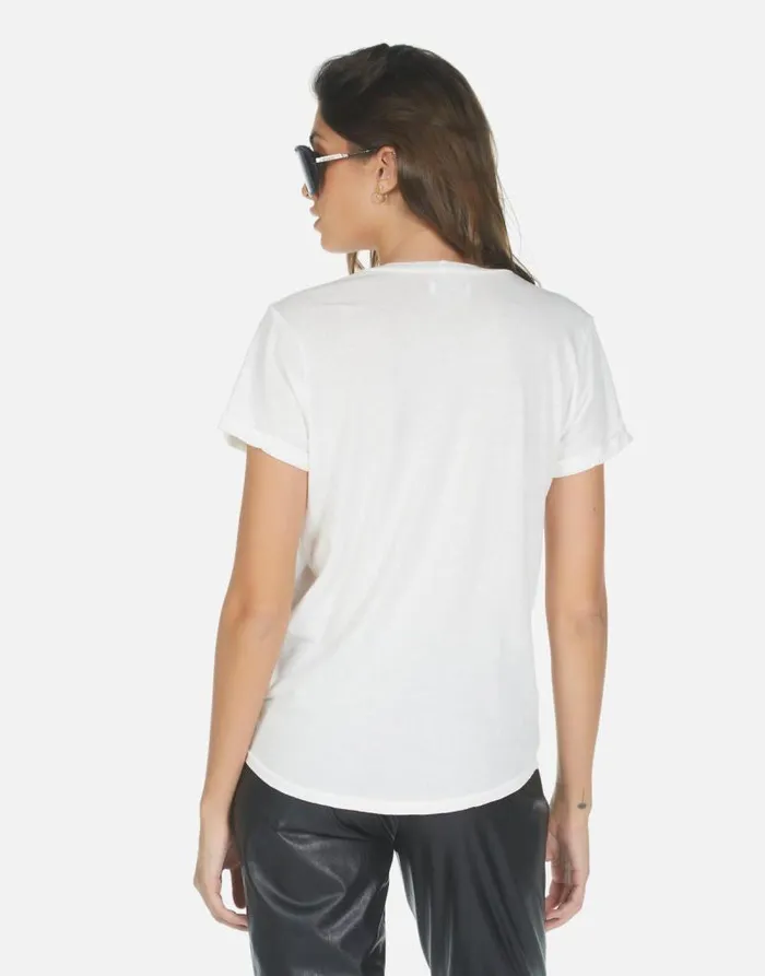 Edda Moshi Eagle Milk Women Lauren Moshi Short Sleeve