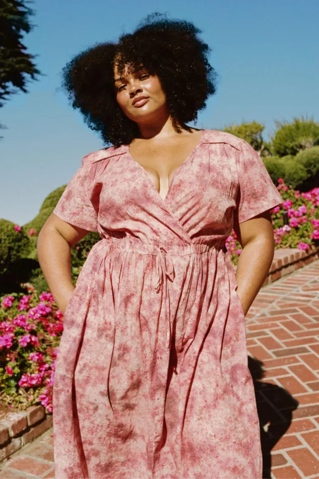 Extended Sizing Christy Dawn Women The Dawn Dress Extended Speckled Rose