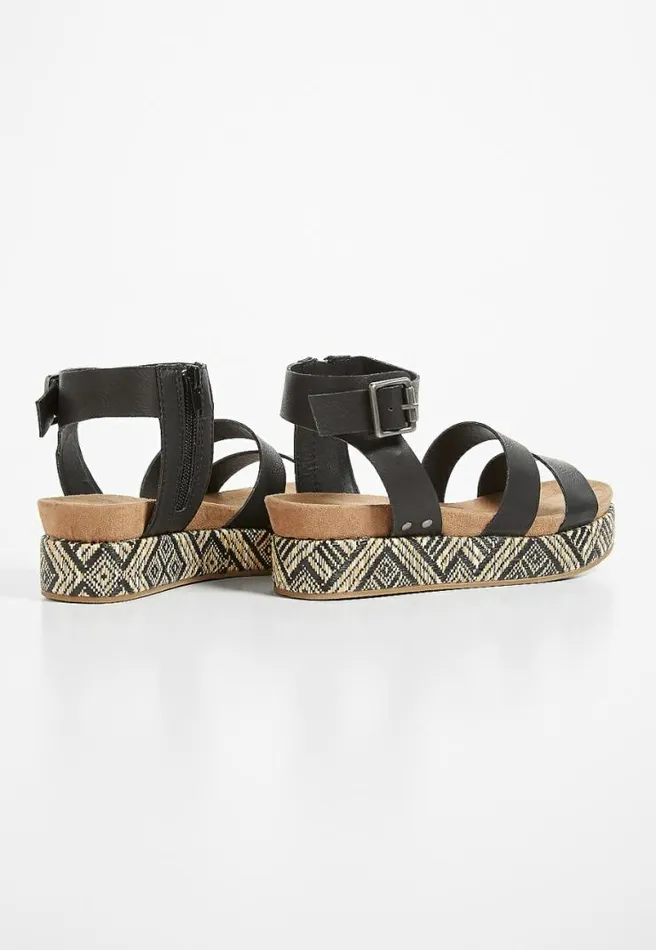 Fergie Platform Gladiator Sandal Women Maurices Heels and Wedges
