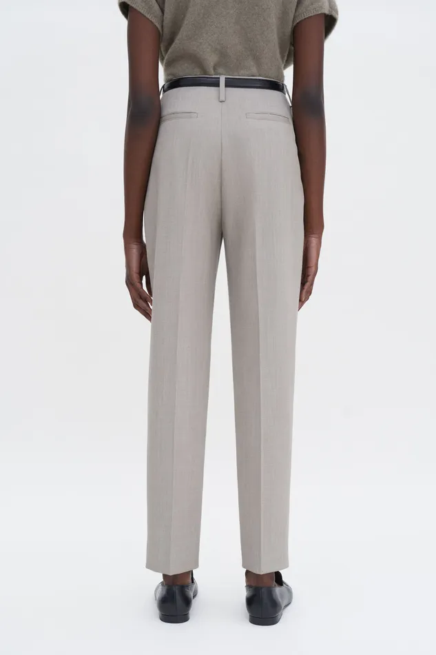 filippak Karlie Trousers Sage Melange Women Trousers filippak Karlie Trousers Sage Melange Women Trousers