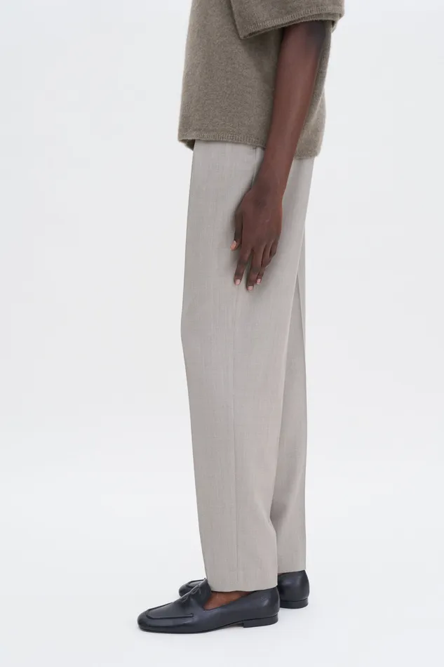 filippak Karlie Trousers Sage Melange Women Trousers filippak Karlie Trousers Sage Melange Women Trousers