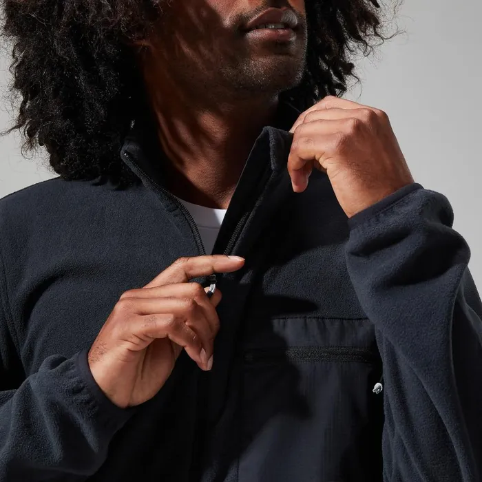 Fleece Men Berghaus Aslam Micro Jacket 8211 Black