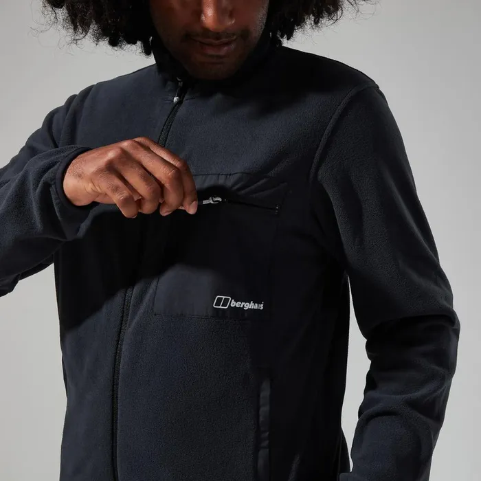 Fleece Men Berghaus Aslam Micro Jacket 8211 Black