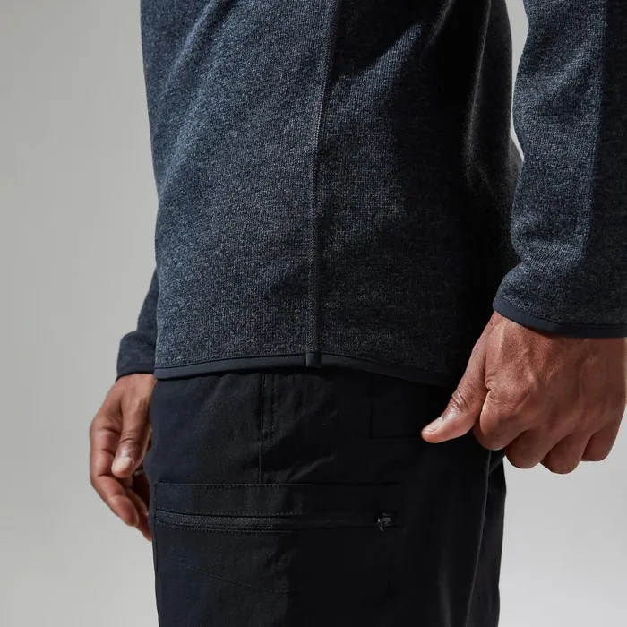 Fleece Men Berghaus Carnell Half Zip 8211 Black