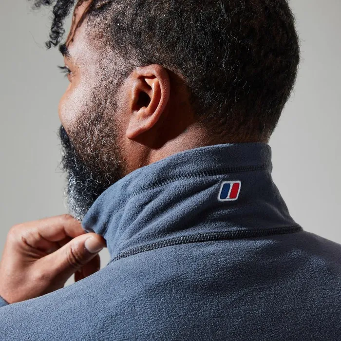 Fleece Men Berghaus Prism Micro Polartec Half Zip 8211 Dark Grey