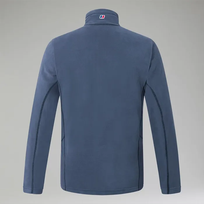 Fleece Men Berghaus Prism Micro Polartec Half Zip 8211 Dark Grey