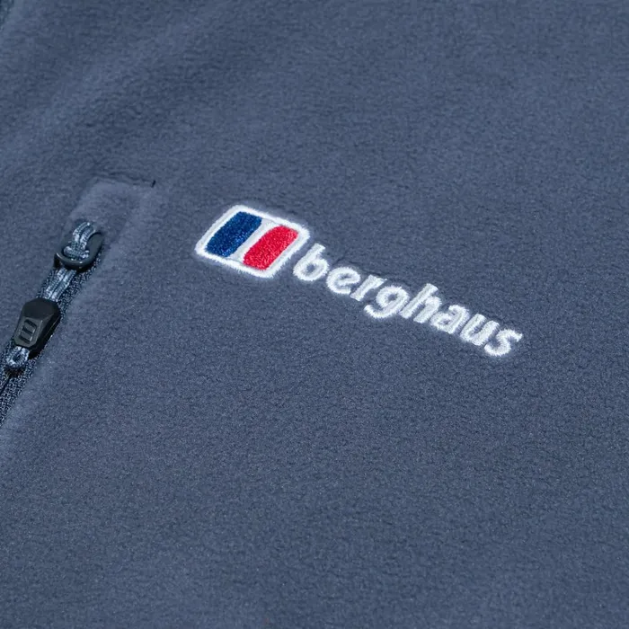 Fleece Men Berghaus Prism Micro Polartec Half Zip 8211 Dark Grey