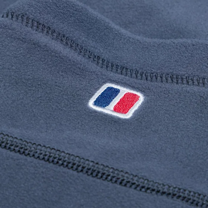 Fleece Men Berghaus Prism Micro Polartec Half Zip 8211 Dark Grey