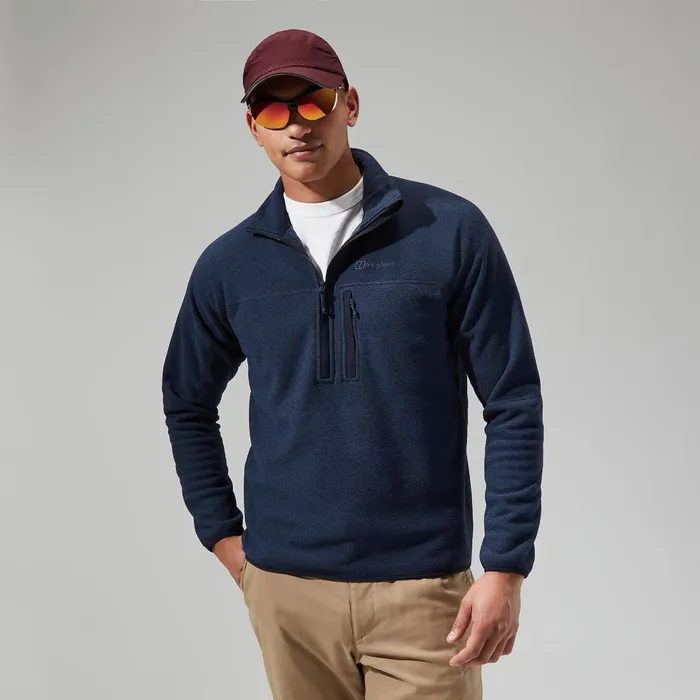 Fleece Men Berghaus Stainton 20 Half Zip 8211 Dark Blue