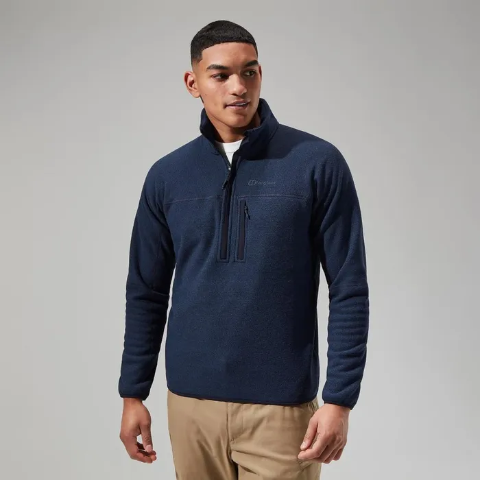 Fleece Men Berghaus Stainton 20 Half Zip 8211 Dark Blue