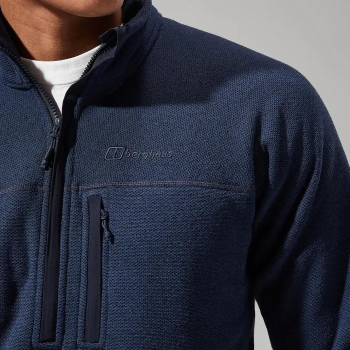 Fleece Men Berghaus Stainton 20 Half Zip 8211 Dark Blue