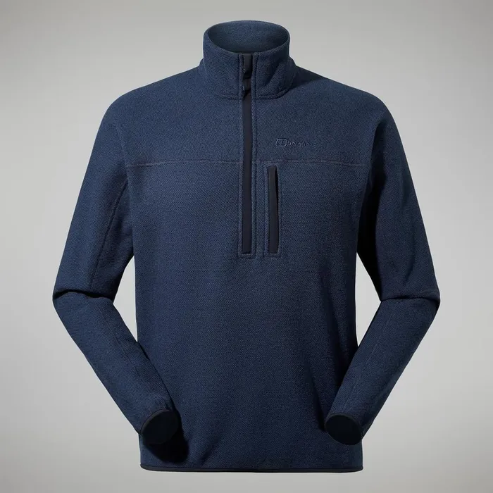 Fleece Men Berghaus Stainton 20 Half Zip 8211 Dark Blue