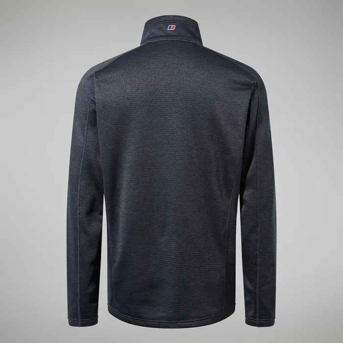 Fleece Men Berghaus Urban Spitzer Half Zip 8211 BlackGrey