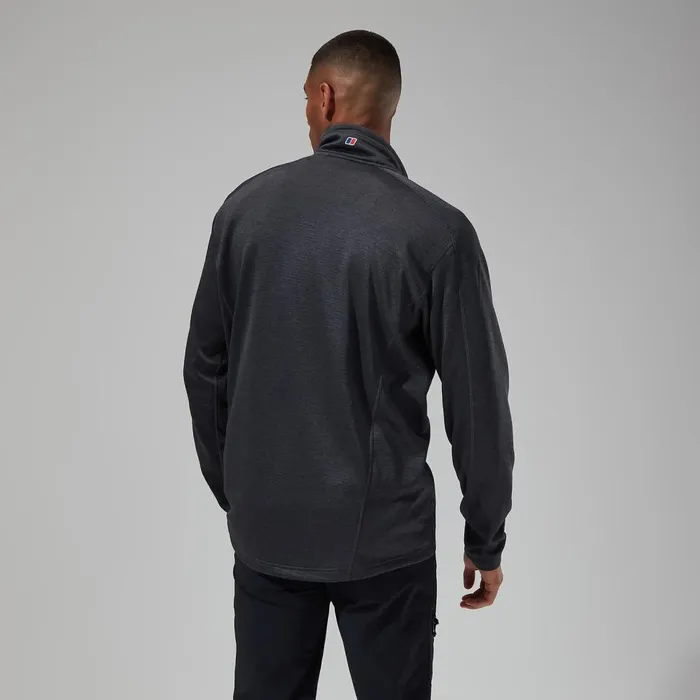 Fleece Men Berghaus Urban Spitzer Half Zip 8211 BlackGrey