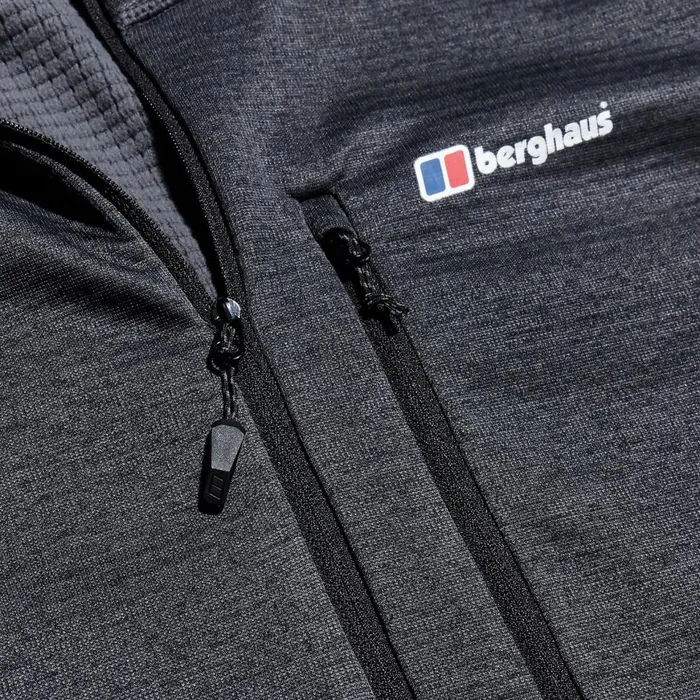 Fleece Men Berghaus Urban Spitzer Half Zip 8211 BlackGrey