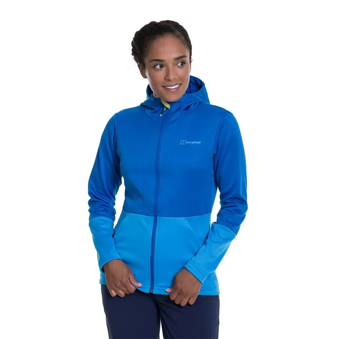 Fleece Women Berghaus Motionik Fleece Jacket 8211 Blue