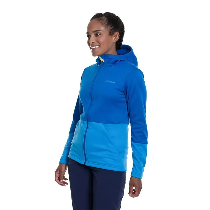 Fleece Women Berghaus Motionik Fleece Jacket 8211 Blue