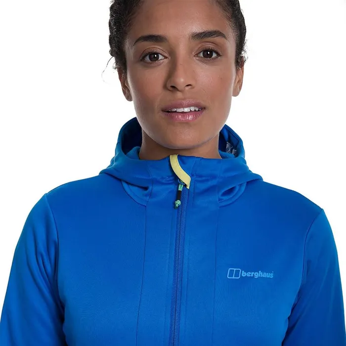 Fleece Women Berghaus Motionik Fleece Jacket 8211 Blue