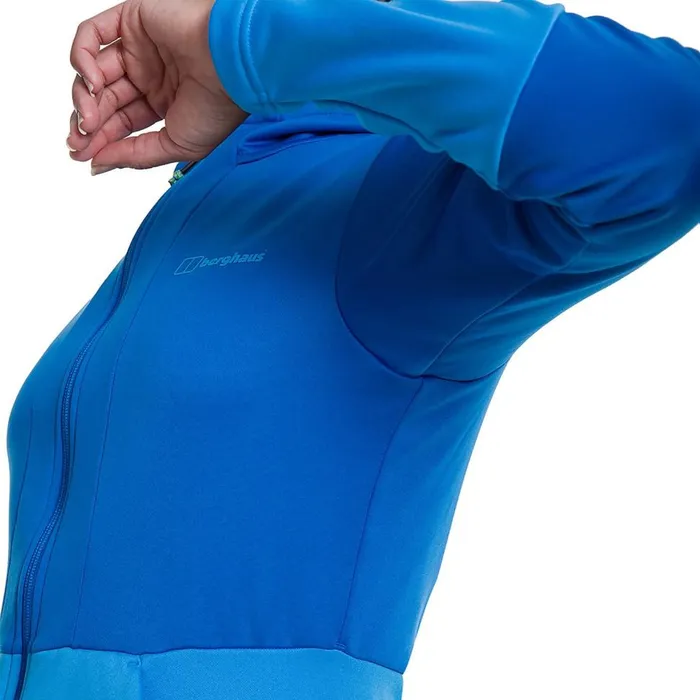 Fleece Women Berghaus Motionik Fleece Jacket 8211 Blue