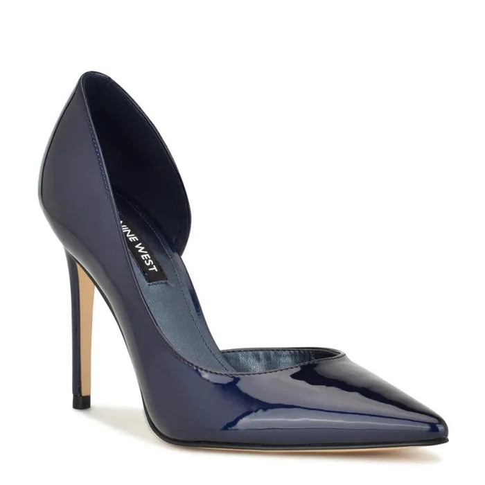Folowe D039Orsay Pointy Toe Pumps Blue Women Nine West Heels