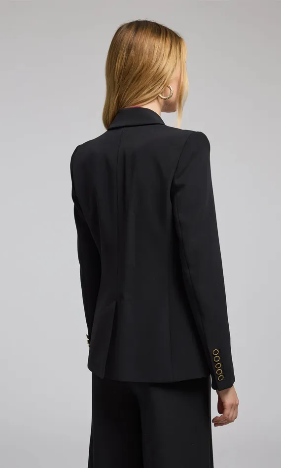 Generation Love Clothing Blazers and Jackets Arielle Crepe Blazer Black 8211 Women