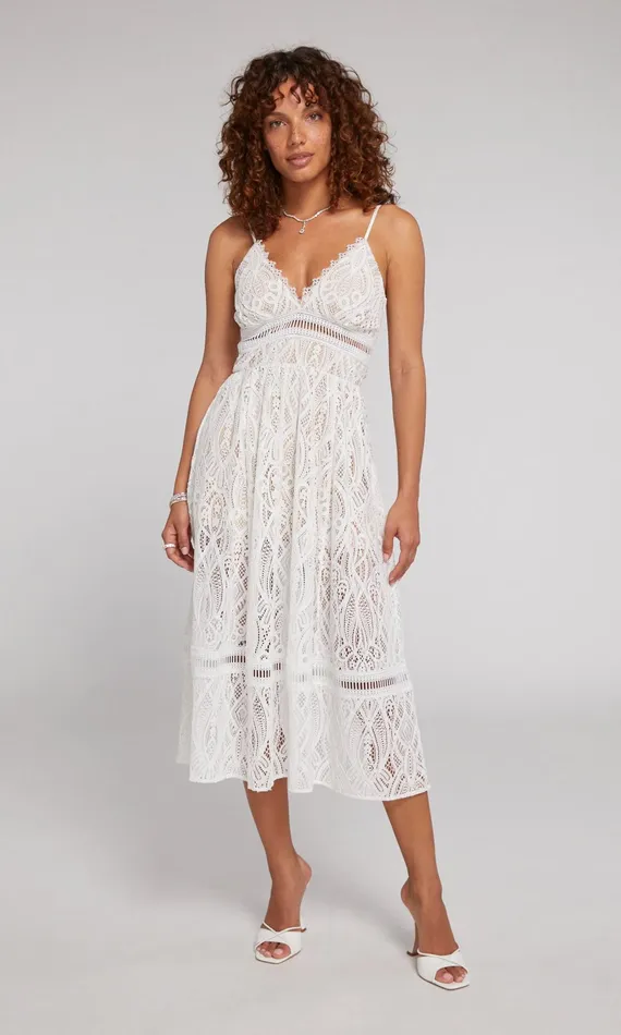 Generation Love Clothing Dresses Lucinda Lace Dress Whitebeige 8211 Women