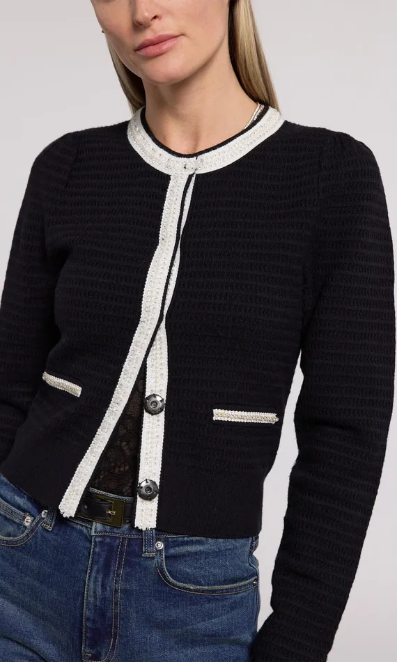 Generation Love Clothing Sweaters and Sweatshirts Leonora Cardigan Black 8211 Women