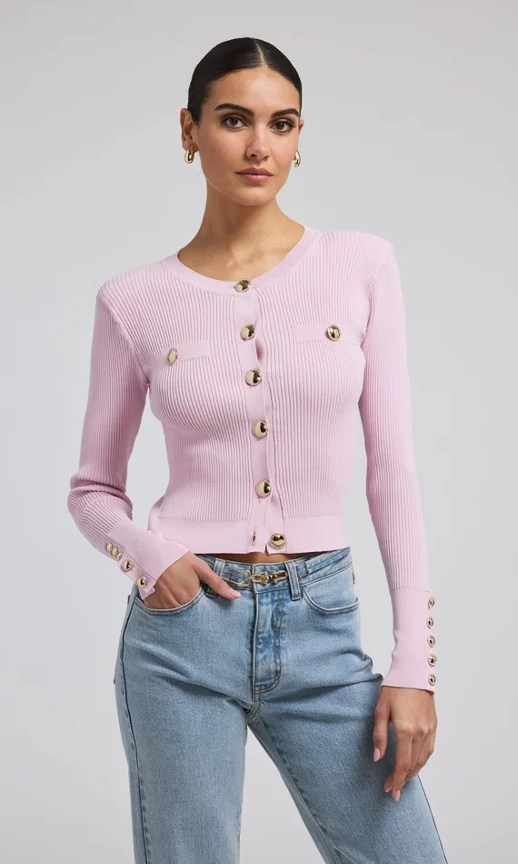 Generation Love Clothing Sweaters and Sweatshirts Pennie Ribbed Cardigan Light Pink 8211 Women Generation Love Clothing Sweaters and Sweatshirts Pennie Ribbed Cardigan Light Pink 8211 Women