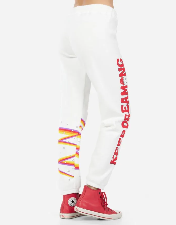 Gia Keep Dreaming Milk Women Lauren Moshi Long Sweatpants