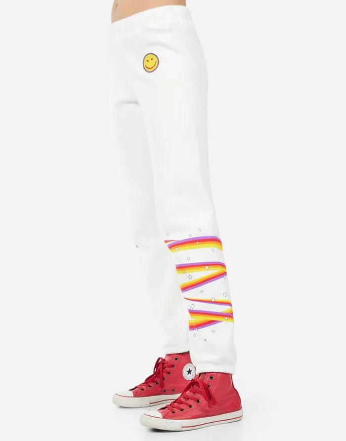 Gia Keep Dreaming Milk Women Lauren Moshi Long Sweatpants