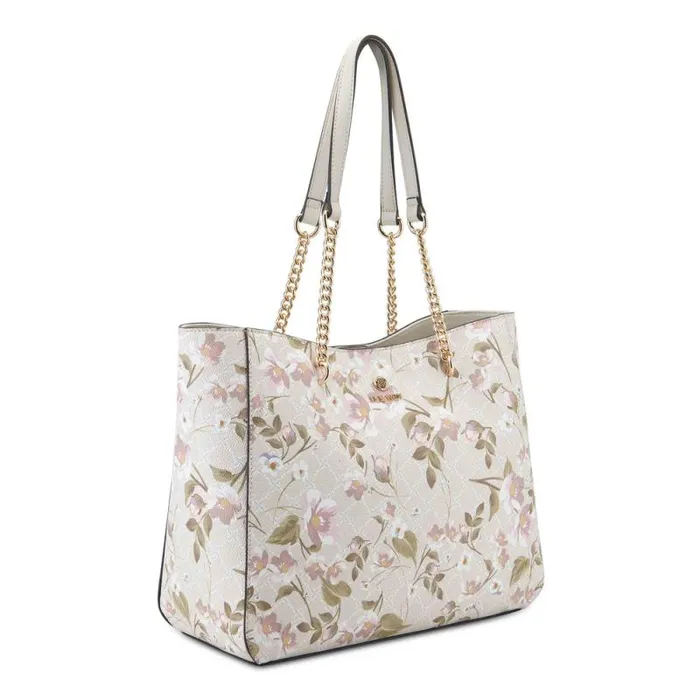 Gibson Carryall Floral Logo Milk Women Nine West Totes and Backpacks Gibson Carryall Floral Logo Milk Women Nine West Totes and Backpacks
