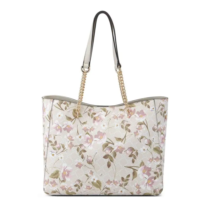 Gibson Carryall Floral Logo Milk Women Nine West Totes and Backpacks Gibson Carryall Floral Logo Milk Women Nine West Totes and Backpacks