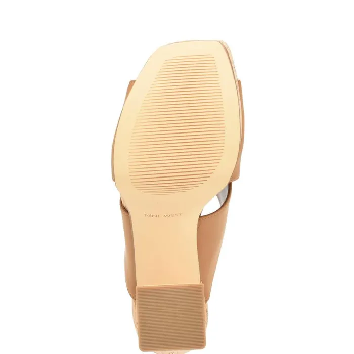 Girlz Platform Sandals Medium Natural Women Nine West Sandals