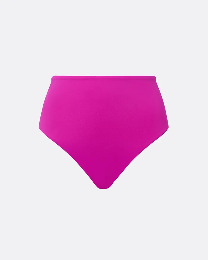 Gisellea Magenta Bikini Bottom Magenta Women Swimwear Safiyaa