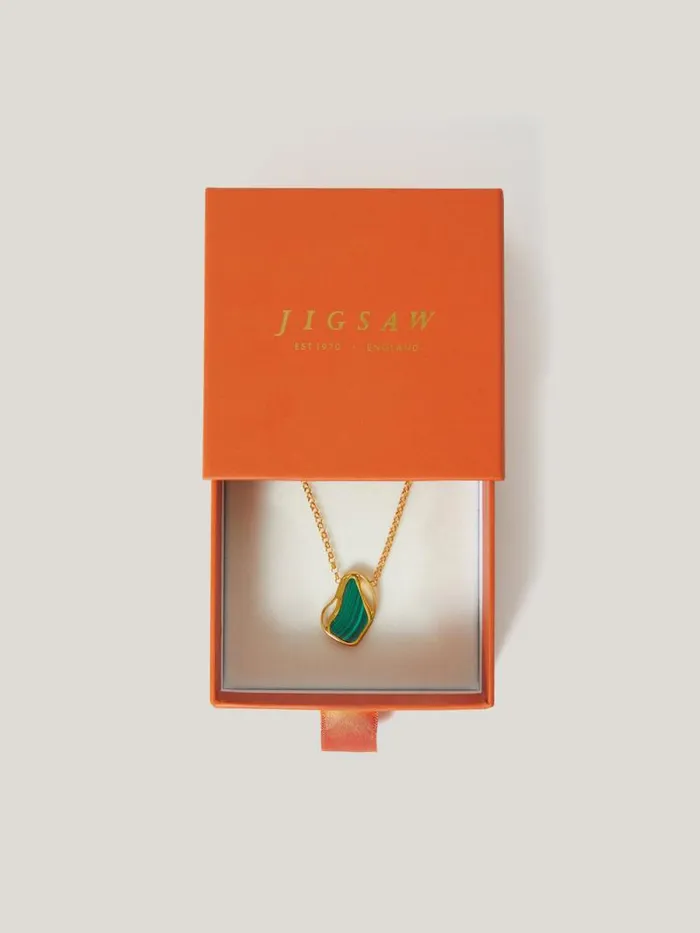Gold Vermeil Necklace Gold Women Jigsaw Jewellery
