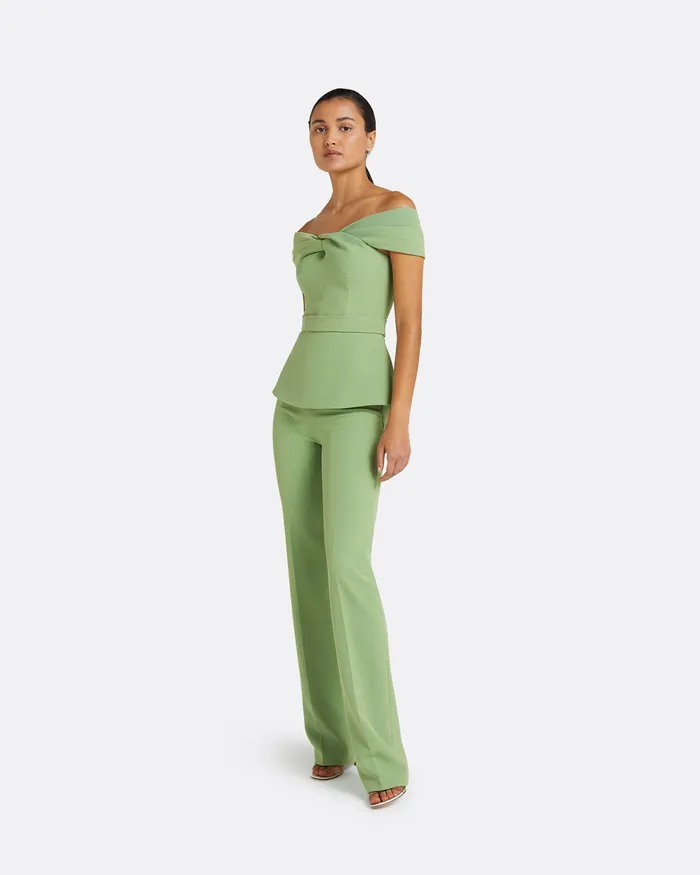Goldie Sage Trousers Sage Trousers Safiyaa Women