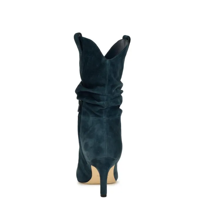 Gonda Dress Booties Dark Blue Women Nine West Boots and Booties