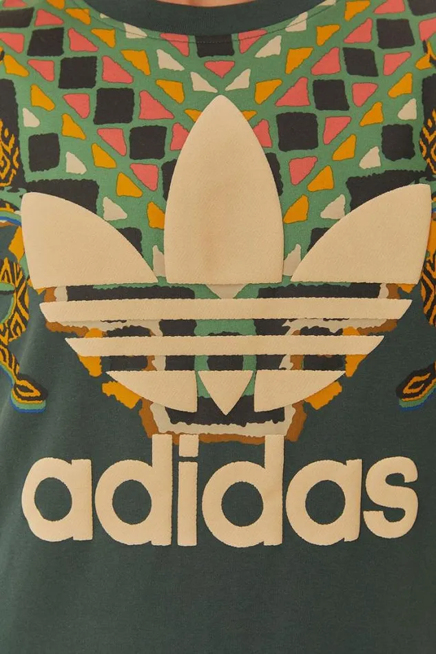 Green Adidas Farm Rio TShirt Dress Women FARM Rio Mini Dresses