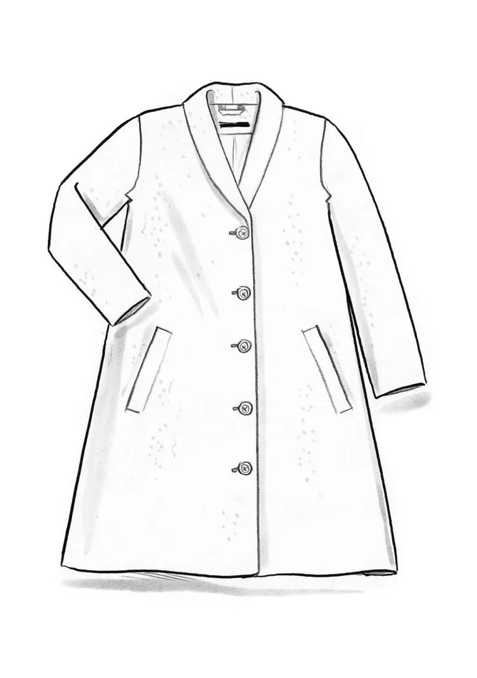 Gudrun Sjdn Coat In A Wool Blend Women Coats and Jackets