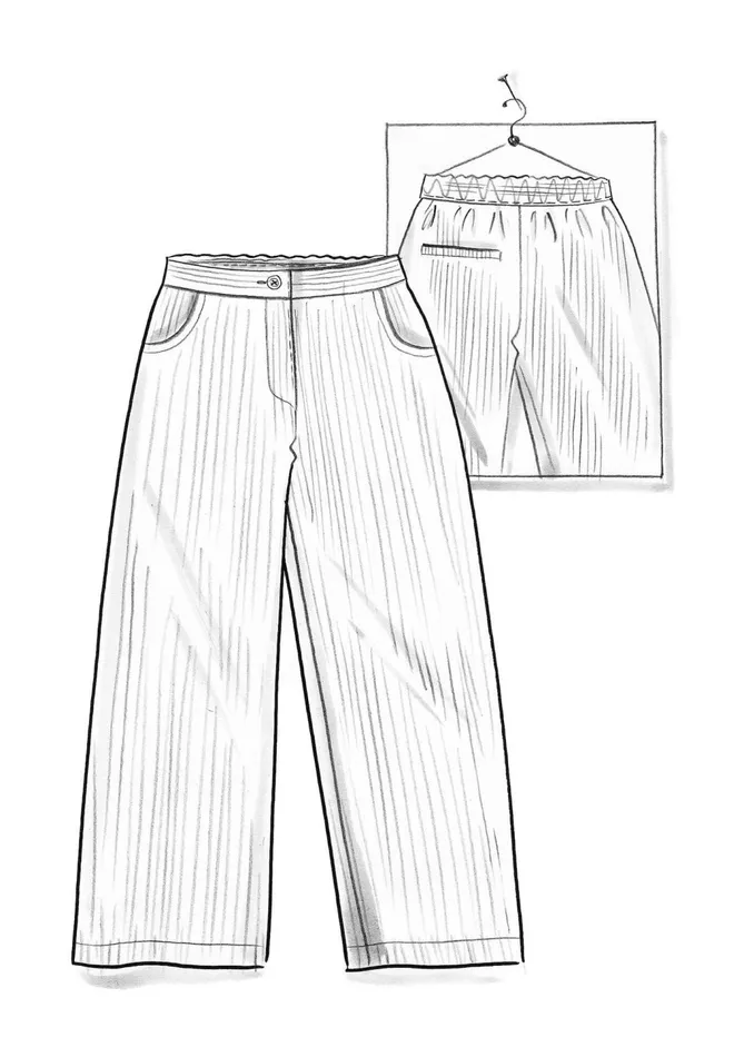Gudrun Sjdn Corduroy Pants In Organic Cotton Women Pants